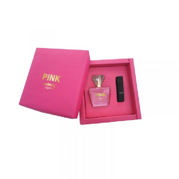 Kit Maravilhosa Perfume Contém1g Pink 70ml + Batom Chic Mate