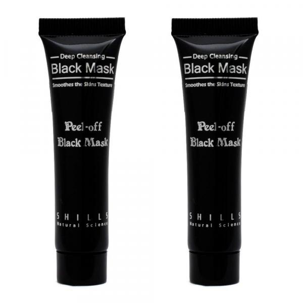 Kit Máscara Anti-Cravos Shills Peel-Off Black Mask