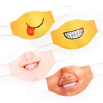 Kit Máscara Facial de Proteção de Rosto Infantil - 8 unidades