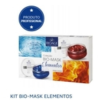Kit Máscaras Bio Mask Elementos (bio Mask Agua+fogo) Bioage