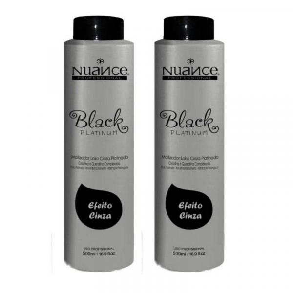 Kit 2 Mascaras Matizadoras Black Platinum Matizador Black Nuance - Mac Paul