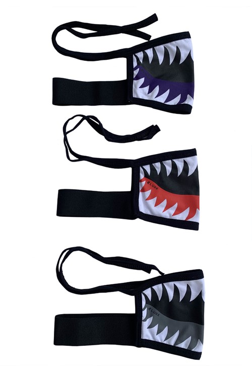Kit 3 Máscaras Pro Shark
