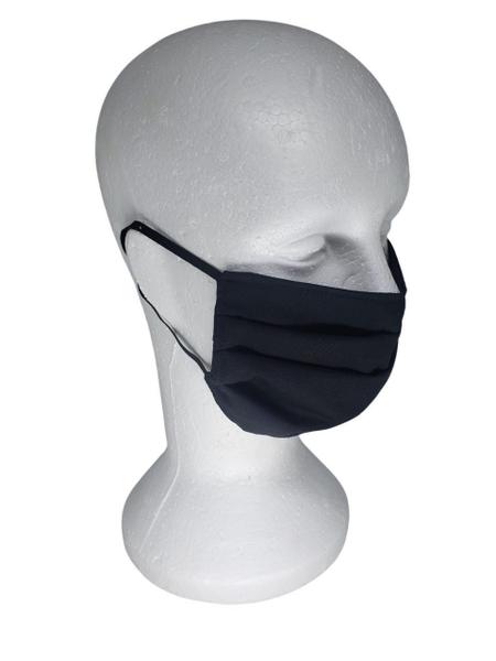 Kit 2 Máscaras Proteção Dupla Camada de Tecido Preta - Lynx Produções Artistica