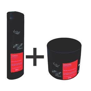 Kit Matizador Vermelho Radiante Cabelos Acobreados e Avermelhados - 01 Shampoo 300 Ml e 01 Máscara 300 Ml