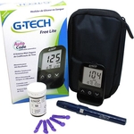 Kit Medidor de Glicose G-Tech Free Lite c/ 10 Tiras