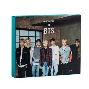 Kit Mediheal X BTS Soothing Care Special (10 Produtos + Cards) Conjunto