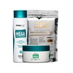 Kit Mega Nutrition (shampoo, Máscara. + Argila Branca )