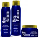 Kit Mega Platinum Life Hair 3x500ml