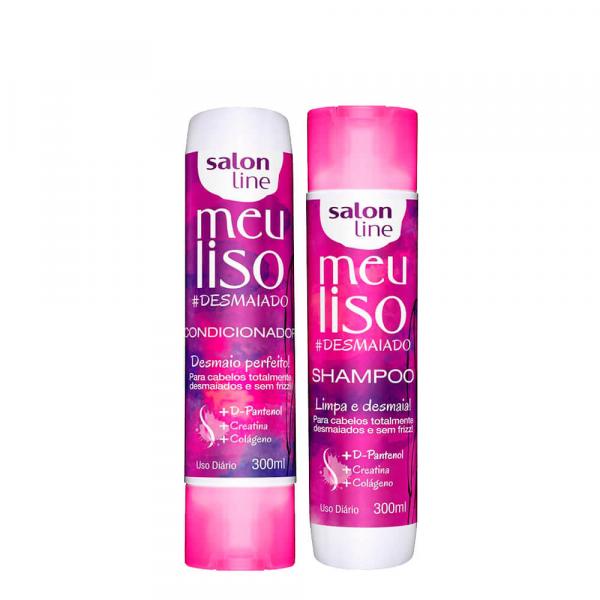 Kit Meu Liso Desmaiado Salon Line Shampoo e Condicionador 300ml - Salon Line Professional