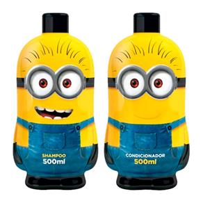 Kit Minions Biotropi Infantil Shampoo 500ml + Condicionador 500ml