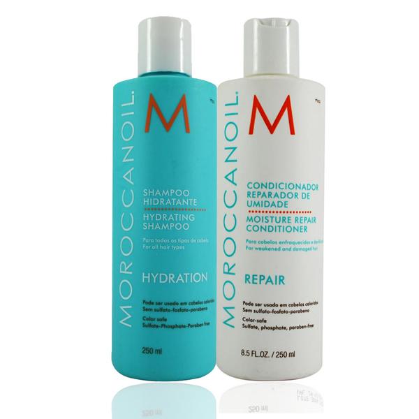 Kit - Moroccanoil Hydration - Shampoo + Condicionador Hidratante - Moroccanoil