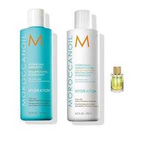 Kit Moroccanoil Hydration Shampoo + Condicionador + Óleo