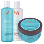 Kit Moroccanoil Shampoo e Condicionador Repair e Máscara Hidratante 250ml + Oleo 10ml