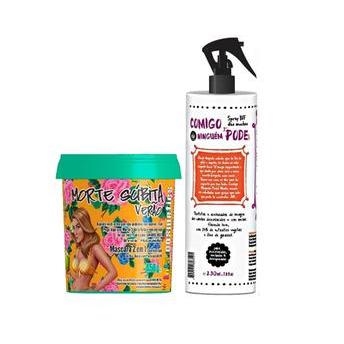 Kit (Morte Súbita Verão 450g + Spray Protetor Térmico Comigo Ninguem Pode 230ml) - Lola Cosmetics