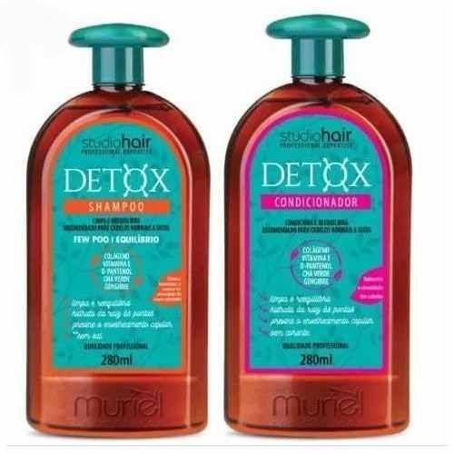 Kit Muriel Detox Shampoo e Condicionador 280ml Cada - Vita Seiva