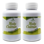 Kit 2 Natu Calmin 500mg - Natuser - 240 cápsulas