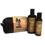 Kit Necessaire Shampoo e Condicionador de Barba Terra Viking