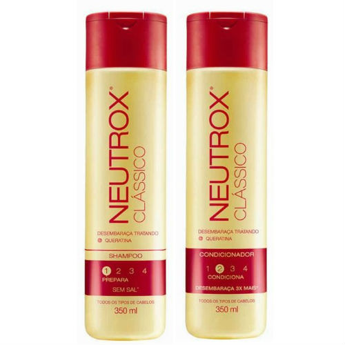 Kit Neutrox Clássico Flora Shampoo + Condicionador 350Ml