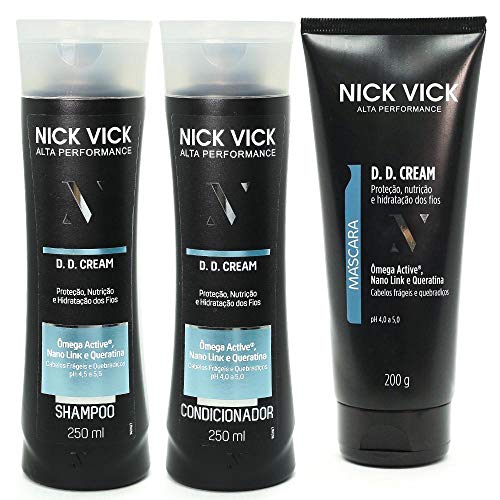 Kit Nick Vick Alta Perf. Dd Cream Shampoo Cond. Mascara