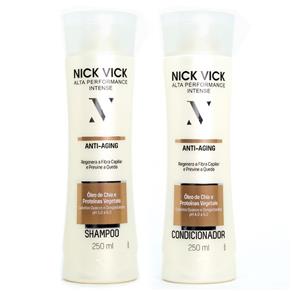 Kit NICK VICK Anti-Aging Shampoo e Condicionador