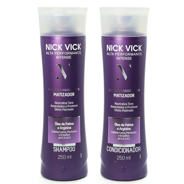 Kit NICK VICK Matizador Shampoo e Condicionador - Nick & Vick