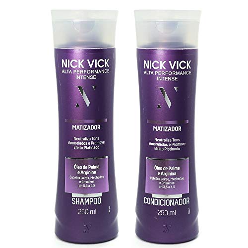 Kit NICK VICK Matizador Shampoo e Condicionador