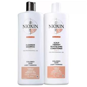 Kit Nioxin Hair System 3 Shampoo e Condicionador 1 Litro