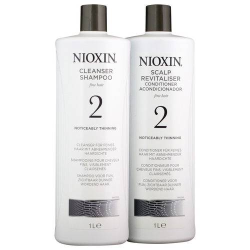 Kit Nioxin Professional Hair System 2 (2 Produtos)