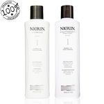 Kit Nioxin Sistema 1 Cleanser Shampoo 300ml + Scalp Revitalizer 300ml (2 Produtos)