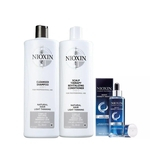 Kit Nioxin System 1 Salon Duo (shampoo + condicionador) + Nioxin Night Density Rescue - 70ml