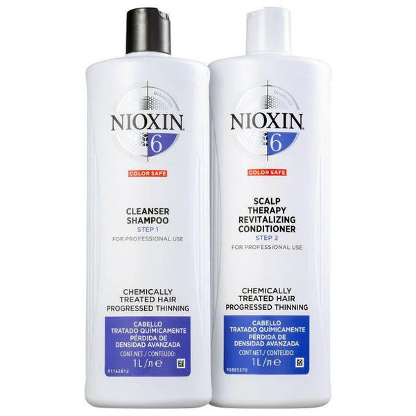Kit Nioxin System 6 - Shampoo e Condicionador 1000ml