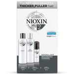 Kit Nioxin 2 System (shampoo 300 Ml, Condicionador 300 Ml E Tratamento 100 Ml)