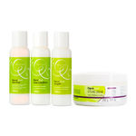 Kit no Poo + One Condition + Angéll 120ml + Styling Cream 250gr - Devacurl