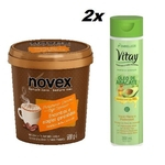 Kit Novex Minuto De Limpeza e Hidratação - Shampoo E Mascara