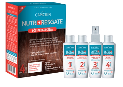 Kit Nutri+Resgate Capicilin 100ml - Capicilin
