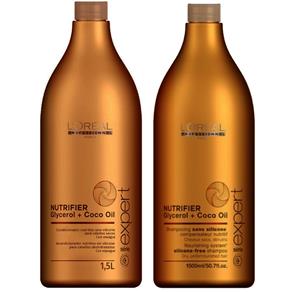 Kit Nutrifier L`Oréal Professionnel Shampoo e Condicionador 1,5L