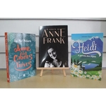 Kit O Diário de Anne Frank | Heidi | Anne de Cabelos Ruivos