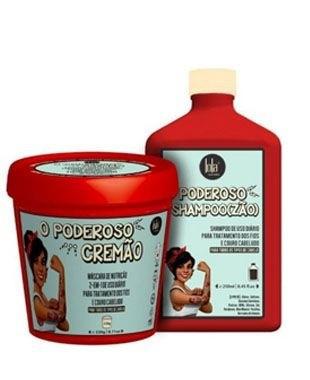Kit o Poderoso Lola Cosmetics Shampoo 250ml e Máscara 230g