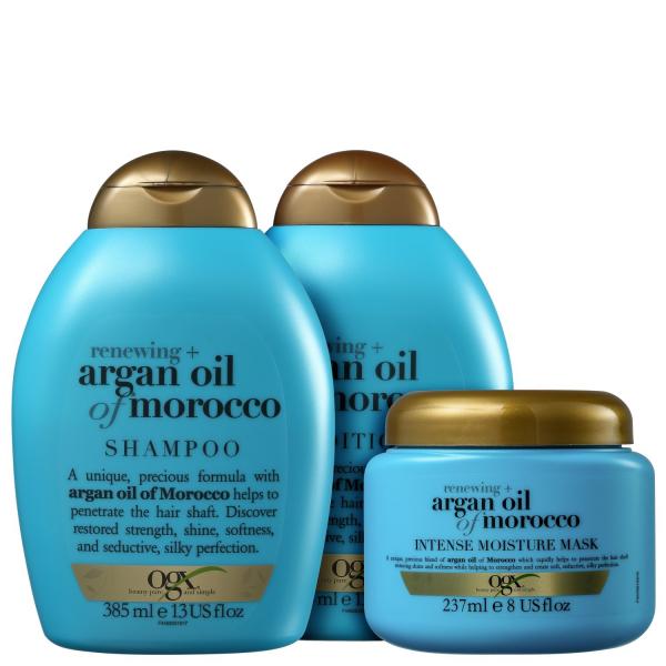 Kit OGX Argan Oil Of Morocco Trio (3 Produtos)