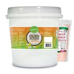 Kit Óleo de Coco Qualicoco Extra Virgem 3 litros + 1kg de Sal Rosa