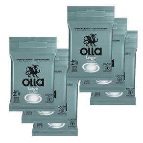 Kit Olla Preservativo Large 3uni. com 6 Packs