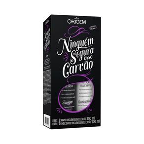 Kit Origem Nazca Carvão Ativado - Shampoo + Cond 300Ml
