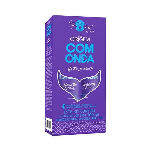 Kit Origem Nazca com Onda - Shampoo + Cond 300Ml