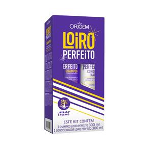 Kit Origem Nazca Loiro Perfeito - Shampoo + Cond 300Ml