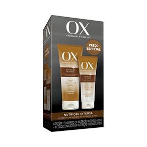 Kit Ox Nutrição Intensa Shampoo 400ml + Condicionador 200ml