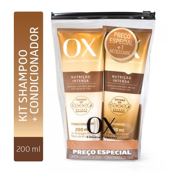 Kit OX Nutrição Intensa Shampoo + Condicionador 200ml