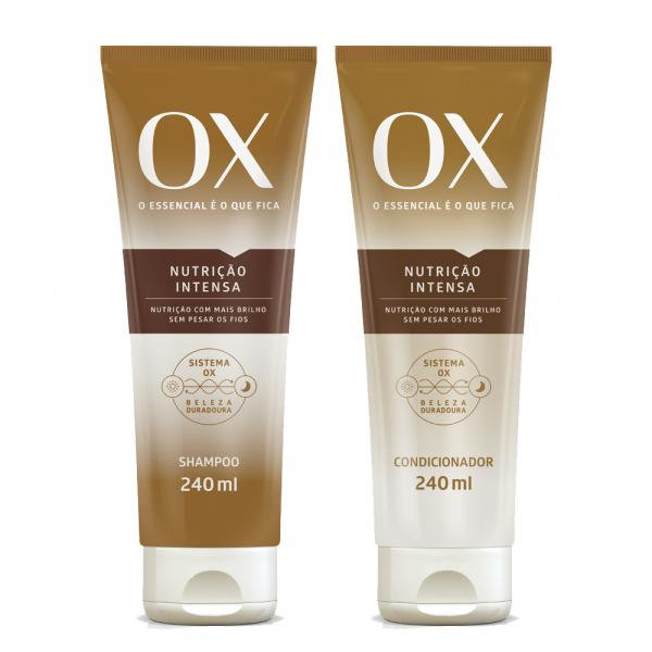 Kit Ox Oils Nutrição Intensa Shampoo + Condicionador 240ml - Ox