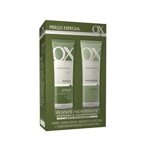 Kit Ox Shampoo + Condicionador Plants Hidratante 240Ml