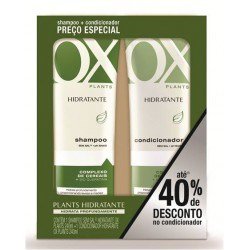 Kit OX Shampoo + Condicionador Plants Hidratante
