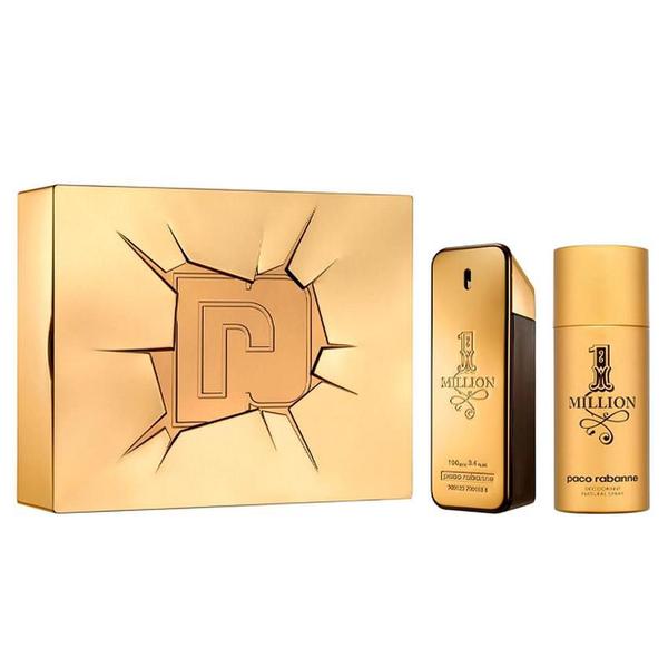 Kit Paco Rabanne 1 Million Masculino - Pefume EDT + Desodorante